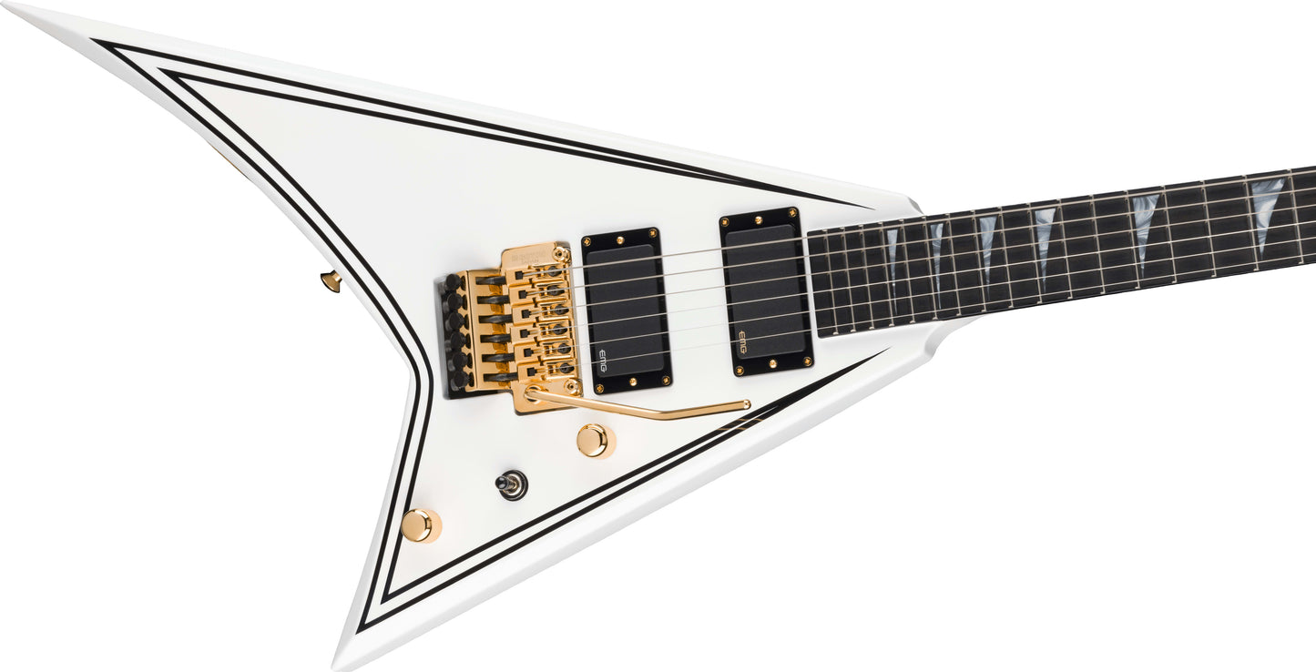 Jackson MJ Series Rhoads RR24MG White with Black Pinstripes 2024 Japan w/OSSC