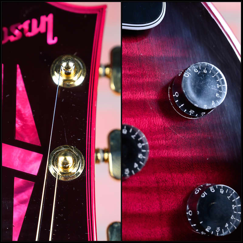 Gibson Custom Shop Les Paul Custom Figured Purple Widow Burst 2023 w O Diablo Guitars