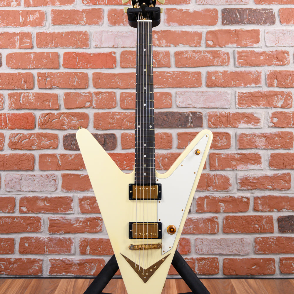 
                      
                        Gibson Reverse Flying V Classic White 2007 w/OHSC
                      
                    