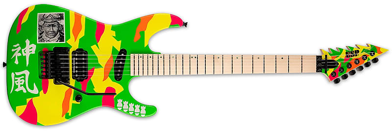 LTD KAMIKAZE エレキギター KAMIKAZE-4 - The ESP Guitar Company