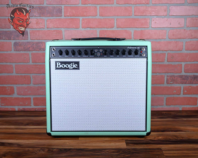 
                      
                        Mesa Boogie Fillmore 25 2-Channel 23-Watt 1x12" Guitar Combo Surf Green Tolex with White Grill 2021
                      
                    