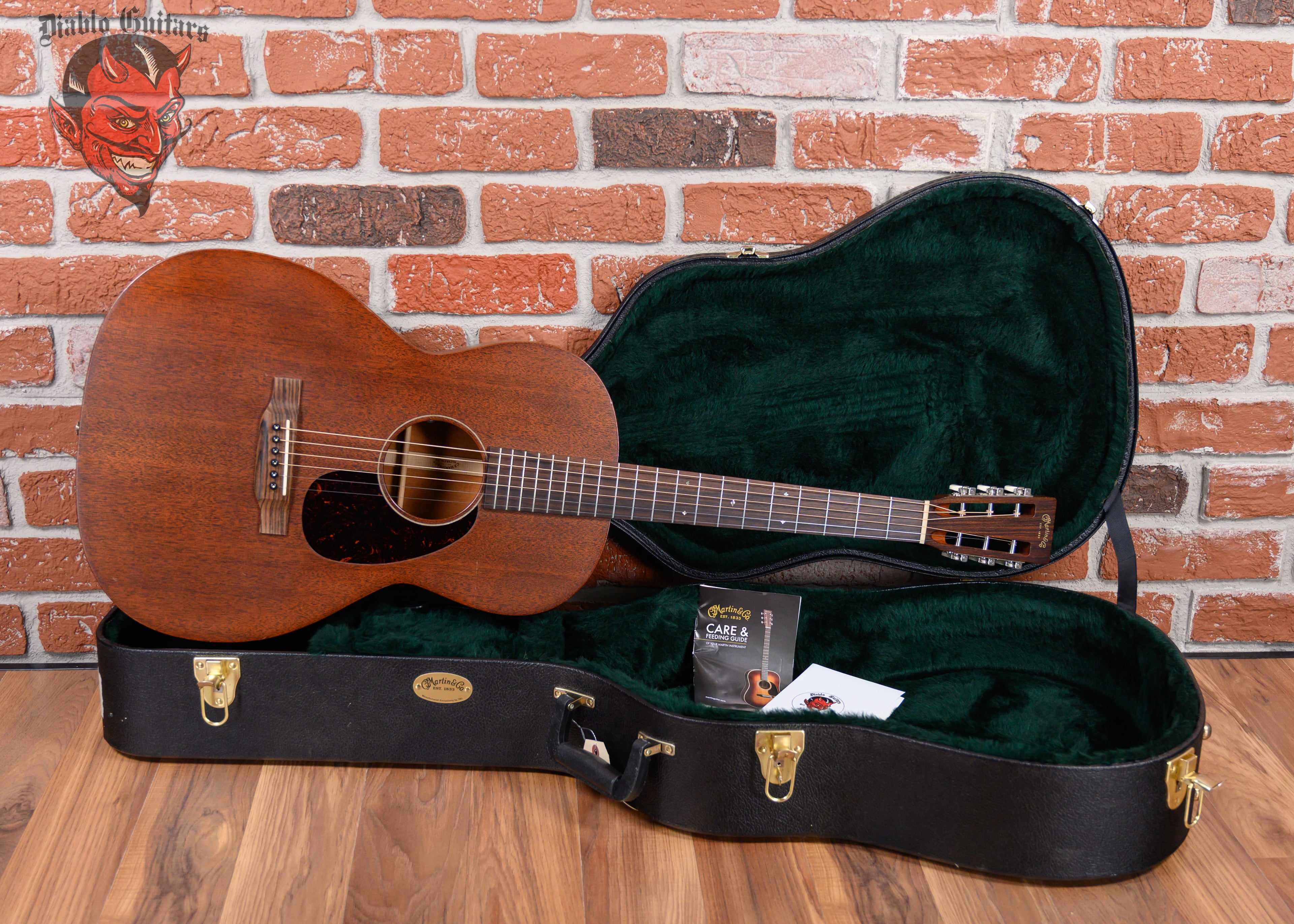 Martin 000-15SM Natural Mahogany 2018 w/OHSC – Diablo Guitars