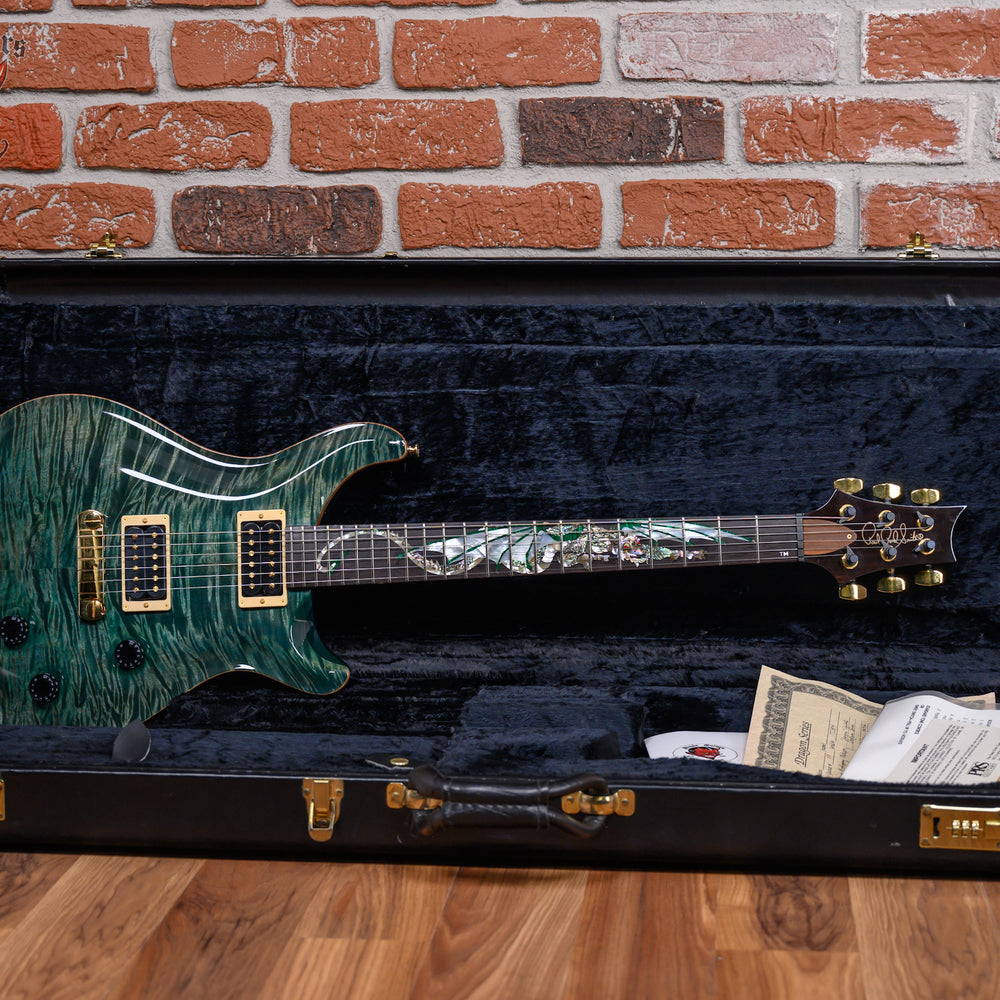 PRS Dragon Series II Limited Edition #99 of 100 1993 Big Leaf Figured Maple in Teal Black w/Brazilian Rosewood 1993 w/OHSC