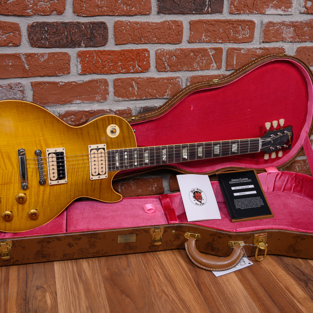 Gibson Made To Measure '59 Reissue Les Paul VOS Figured Maple Top Dirty Lemon 2019 w/OHSC