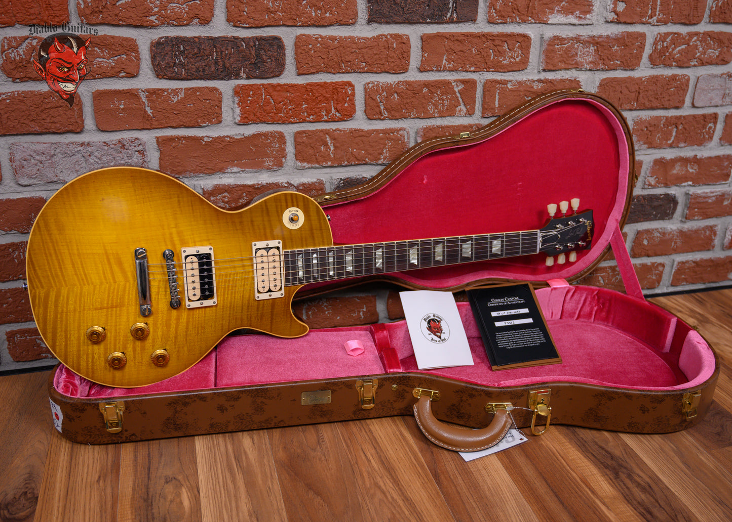 Gibson Made To Measure '59 Reissue Les Paul VOS Figured Maple Top Dirty Lemon 2019 w/OHSC