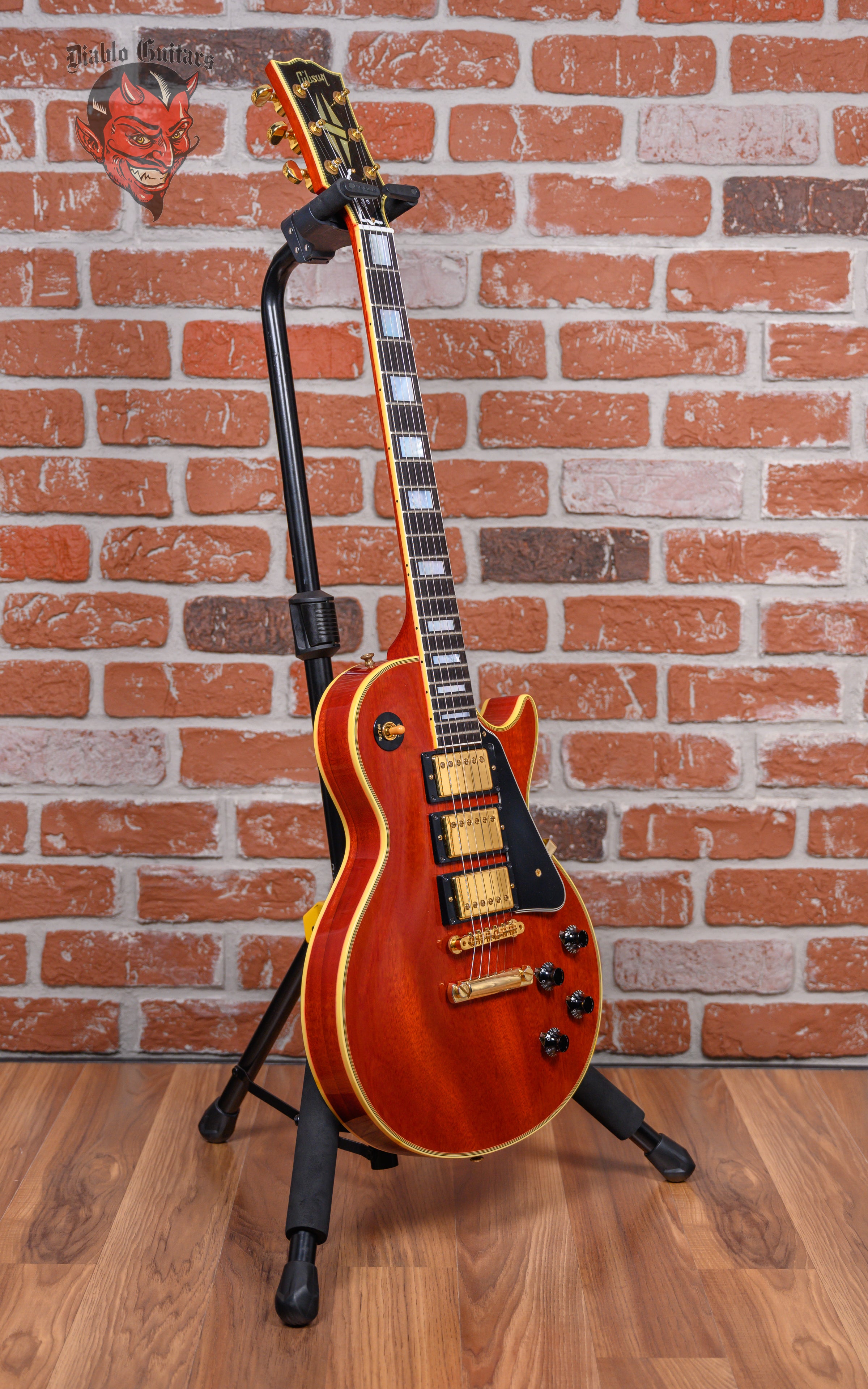 最終値下げ Gibson Custom Shop Les Paul Custom Gibson Custom Shop Les Paul Custom Ebony 2023 Headstock Repair