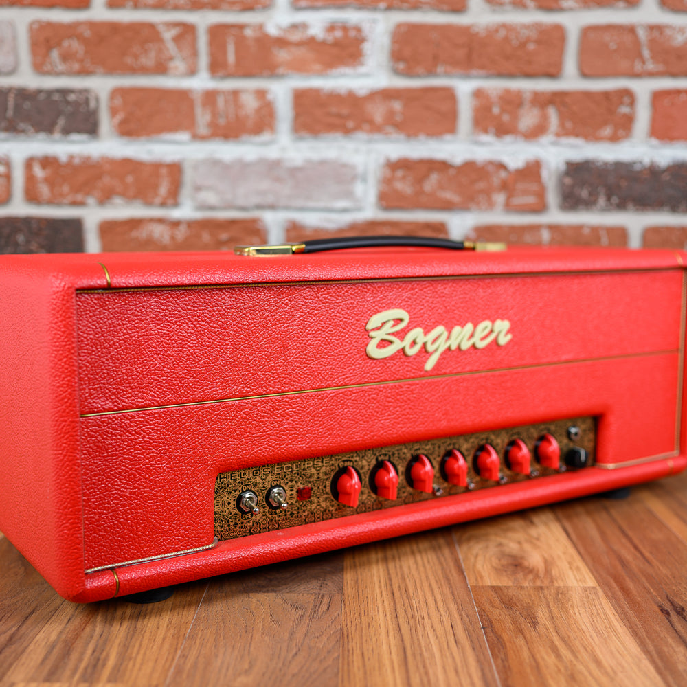 Bogner Helios Eclipse 3-Channel 100-Watt Guitar Head Red
