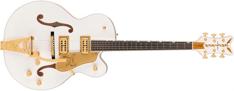 
                      
                        Gretsch Professional Collection Falcon Hollow Body with String-Thru Bigsby White 2024 w/OHSC
                      
                    