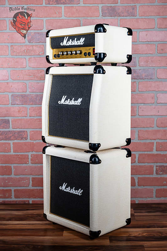 Marshall 3005 Lead 12 Master Volume Mini Stack White