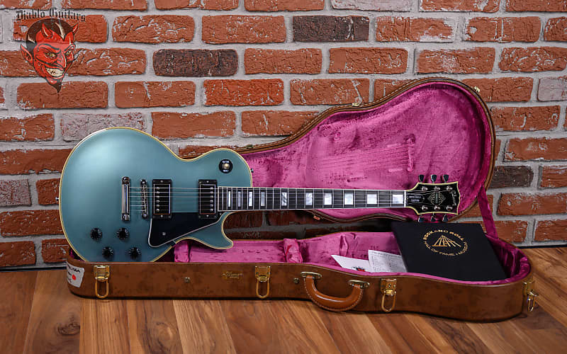 Gibson Custom Shop Limited Edition Rock and Roll Hall of Fame Les Paul Custom Aged Antique Pelham Blue 2014 w/OHSC