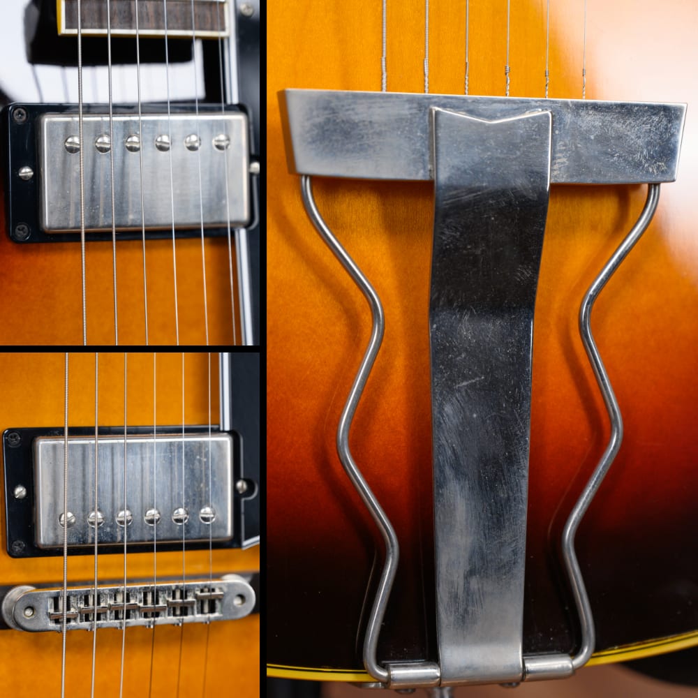 
                      
                        Gibson Steve Howe ES-175 '64 Vintage Sunburst 2005 w/OHSC
                      
                    