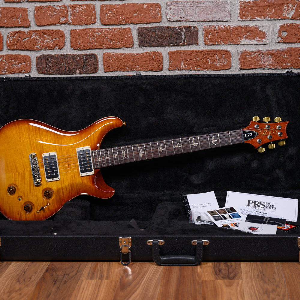 PRS P22 Figured Maple Top Sunburst 2012 w/OHSC