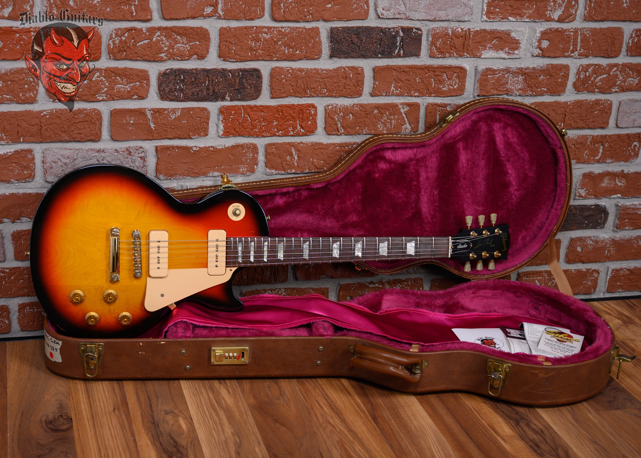 Gibson Les Paul Studio Gem Series Topaz 1996 w/OHSC – Diablo