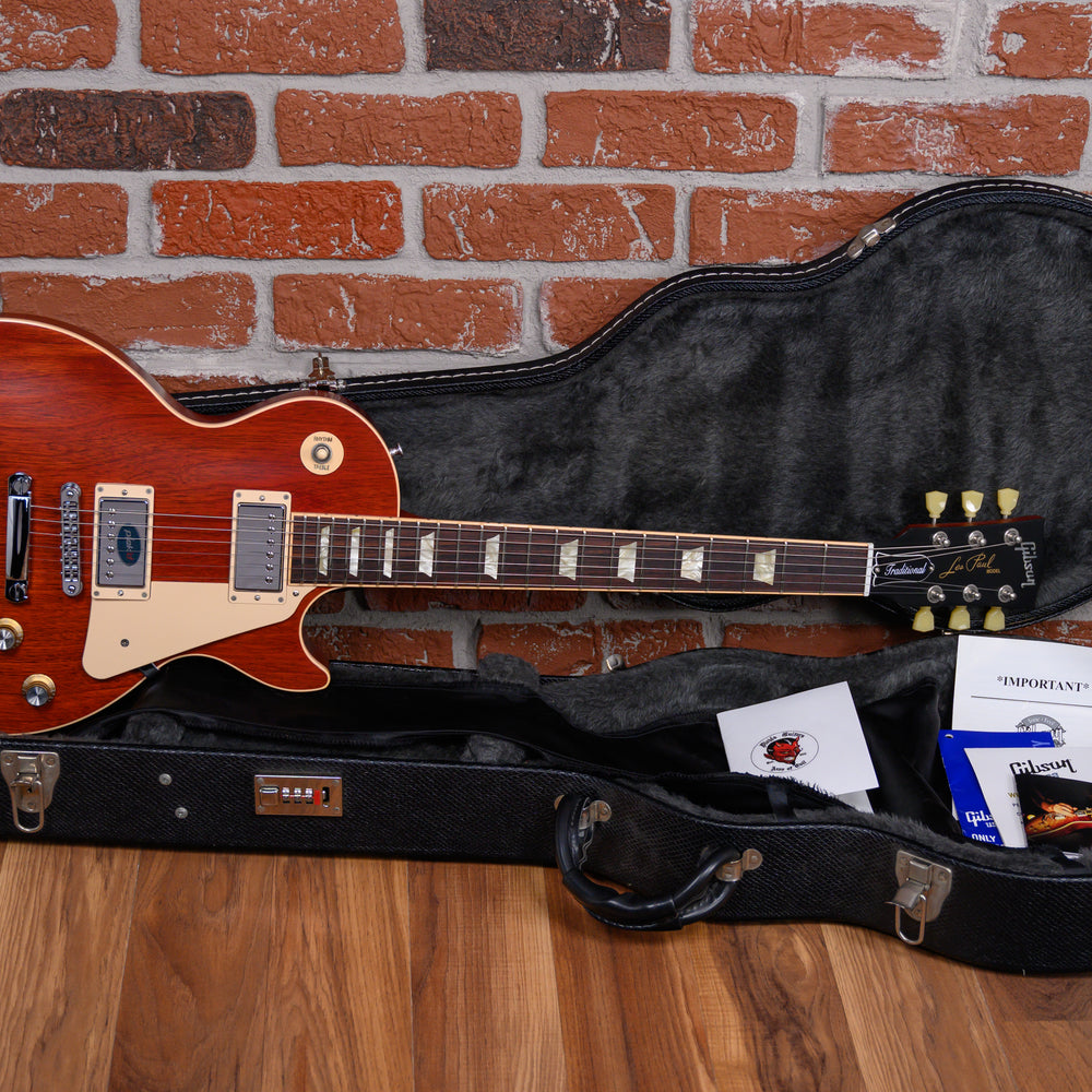 Gibson Les Paul Traditional Mahogany Satin Cherry 2012 w/OHSC