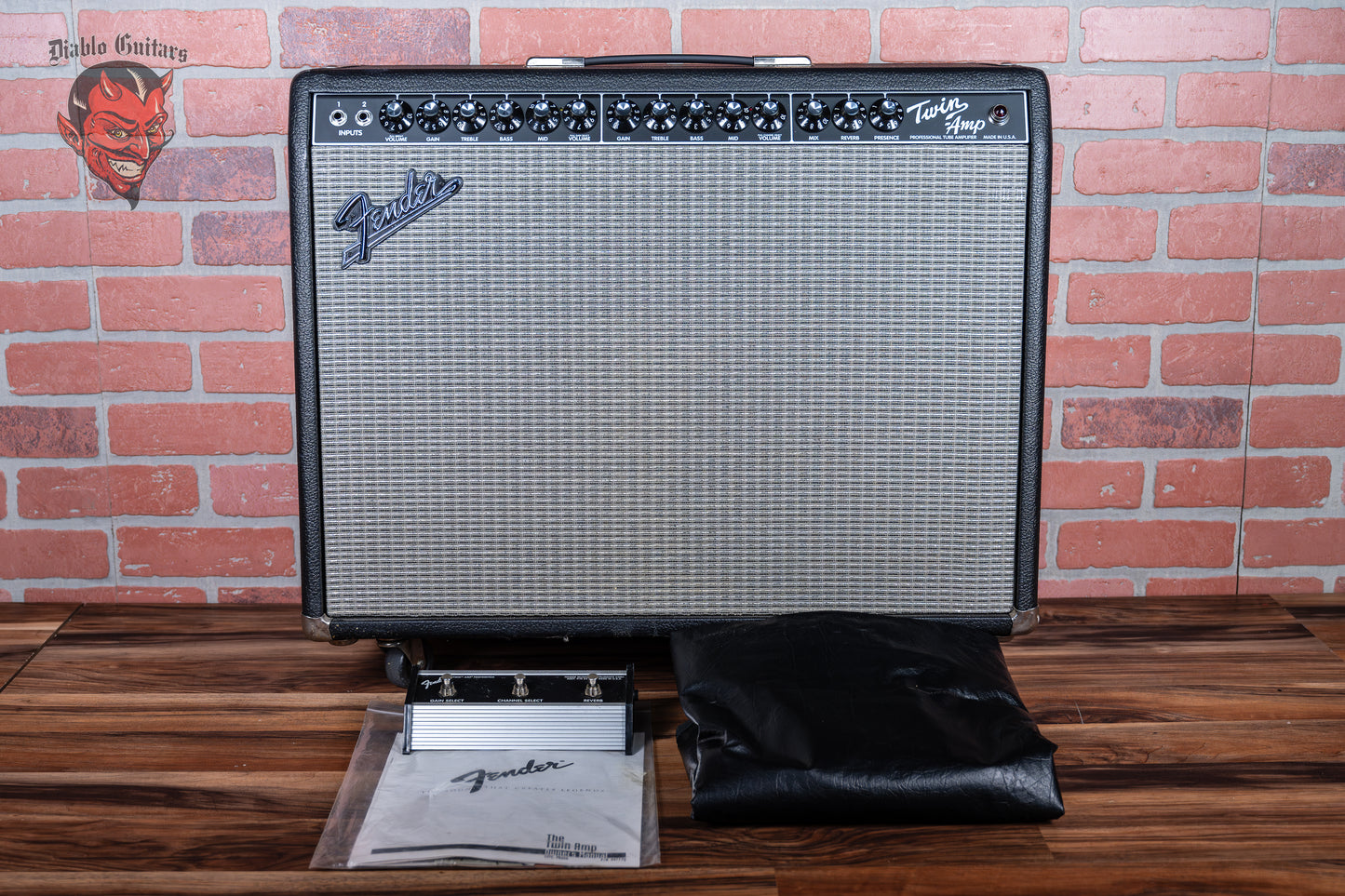 Fender '94 Evil Twin '65 Twin Amp Reissue w/Reverb 100-Watt 2x12" Guitar Combo 1997