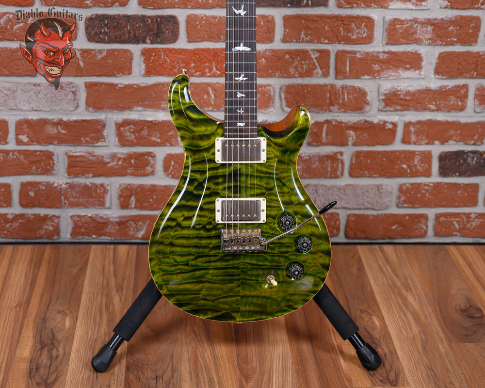 PRS DGT Wood Library Quilted Maple Top Jade /Brazilian Rosewood 2014 w/OHSC