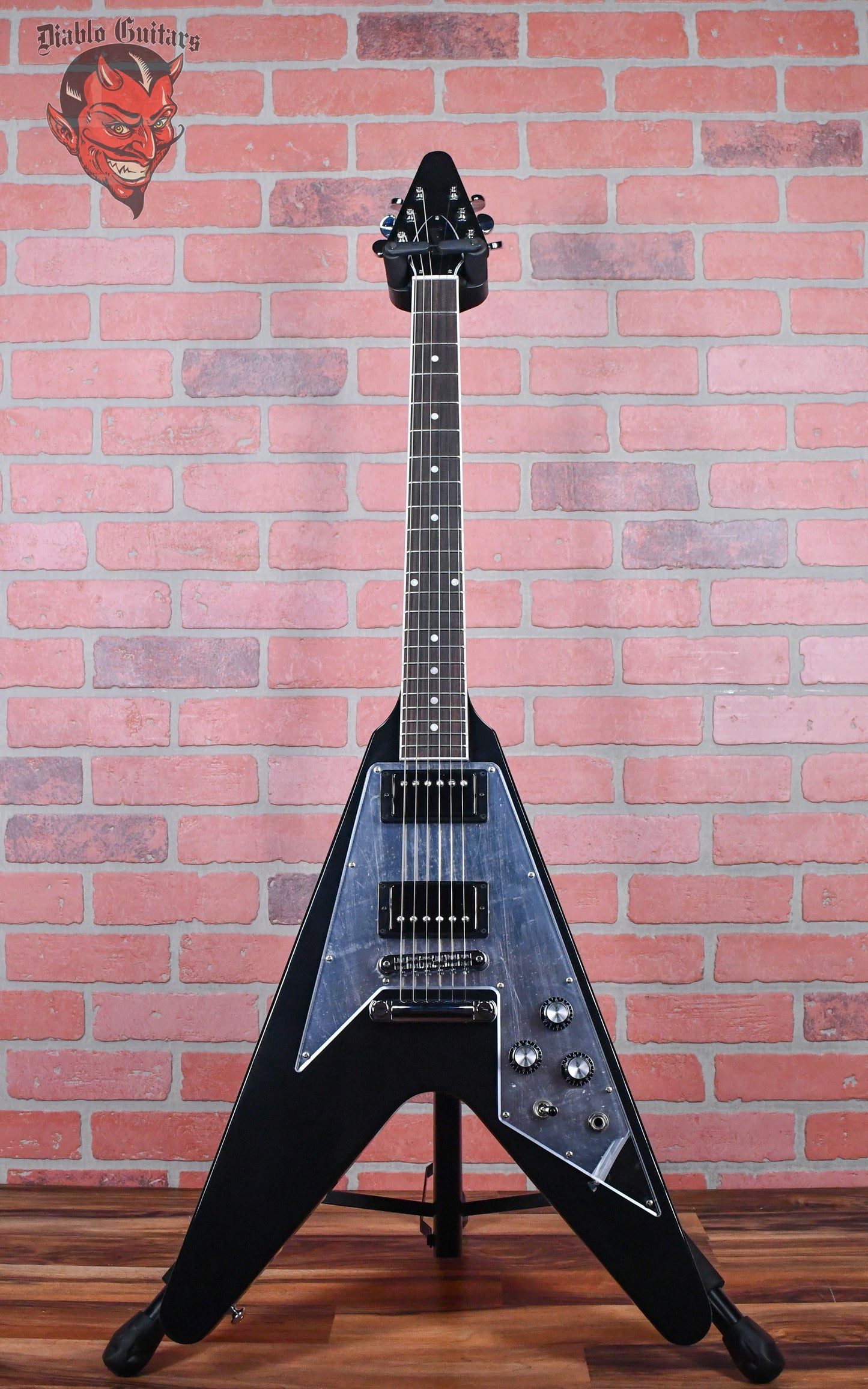 Gibson ‘70s Flying V Limited Edition Mirror Ebony 2021 w/OHSC