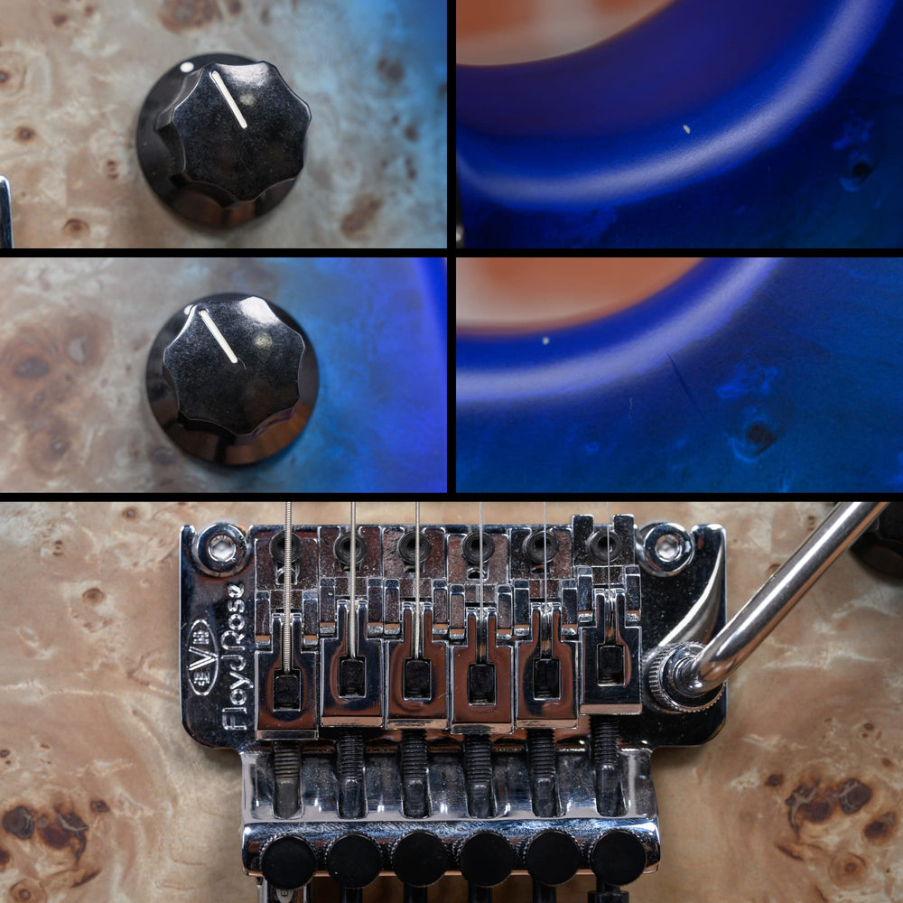 
                      
                        EVH 5150 Deluxe Poplar Burl Aqua Burst 2023 w/Gigbag
                      
                    