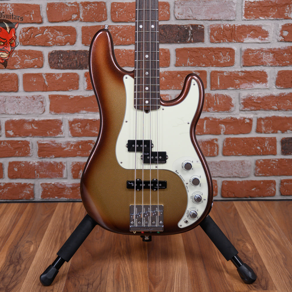Fender American Ultra Precision Bass Mocha Burst 2022 w/OHSC