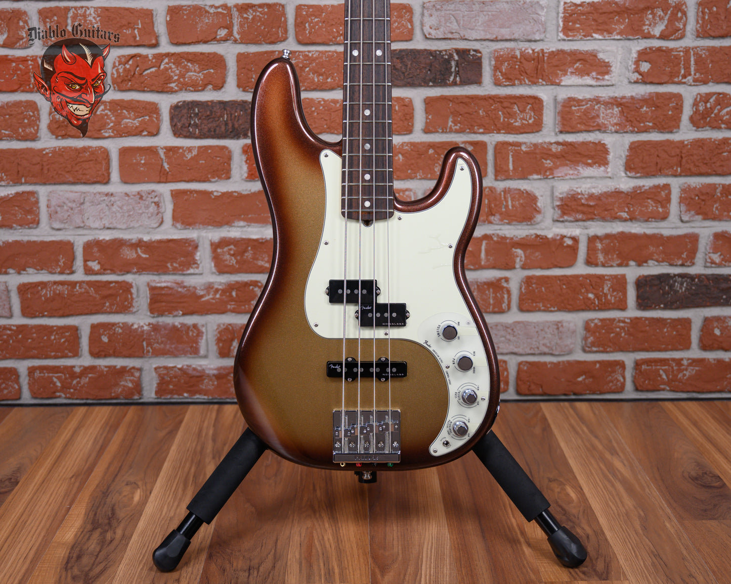 Fender American Ultra Precision Bass Mocha Burst 2022 w/OHSC