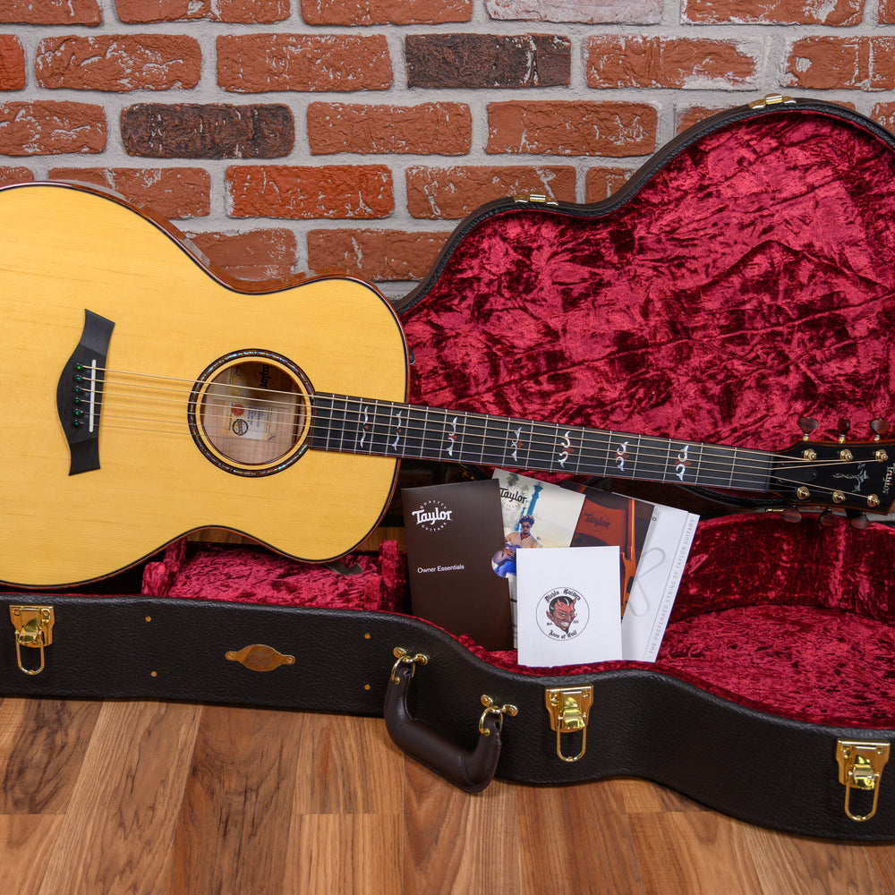 Taylor Custom C14e Baritone 6 "The Catch" #32 NAMM 2025 Grand Auditorium Acoustic Electric Lutz Spruce Top Natural 2025 w/OHSC