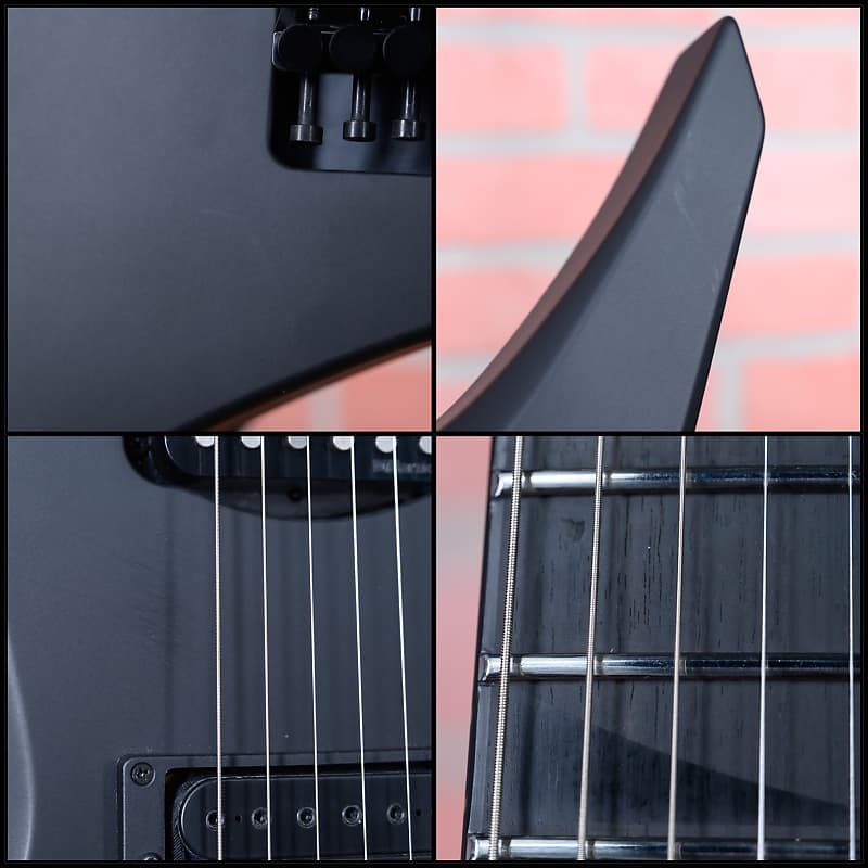 Jackson USA Custom Shop Special Edition Warrior HS Blackout