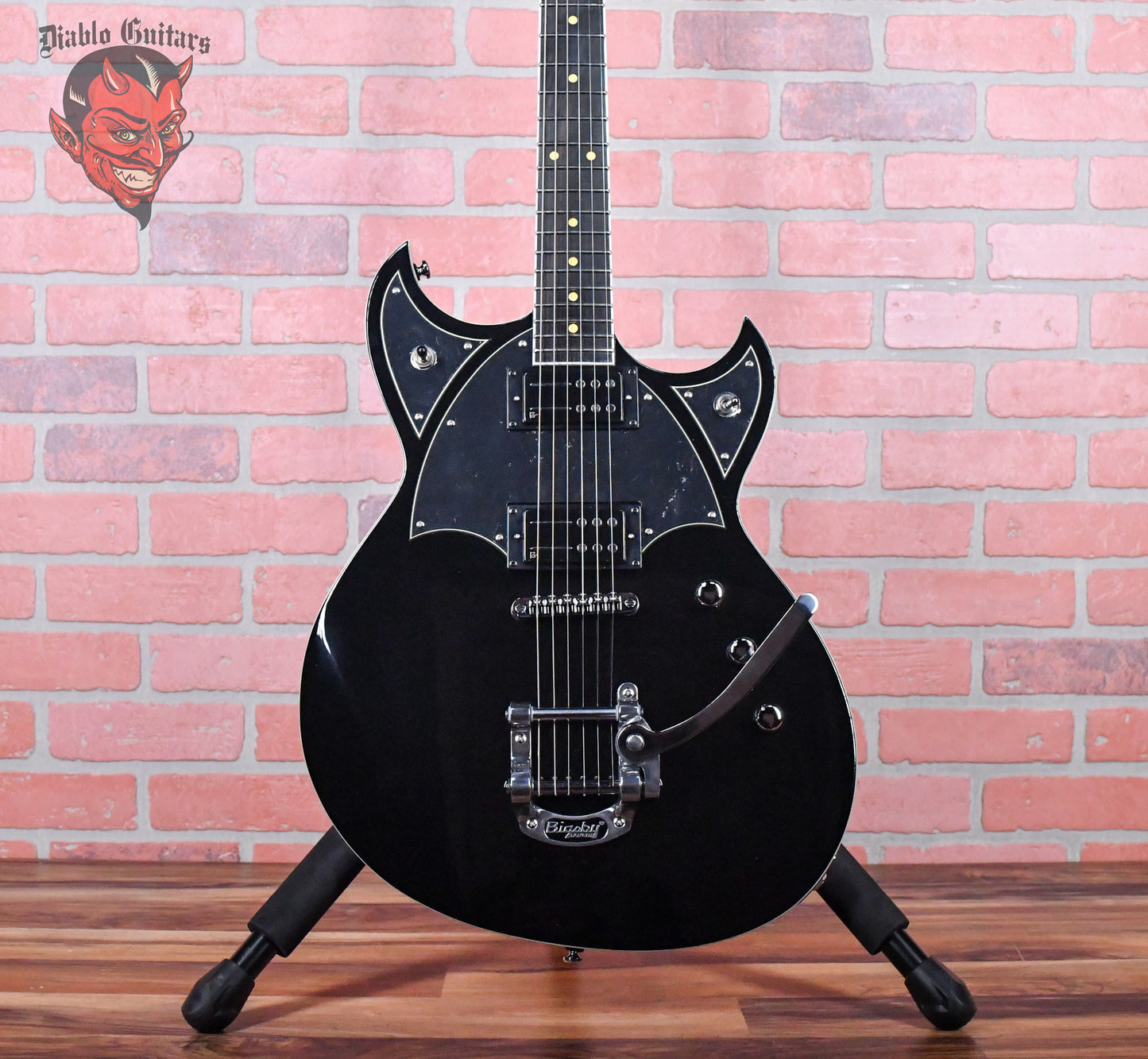 Reverend Reeves Gabrels Signature Spacehawk Midnight Black 2024 w/OHSC