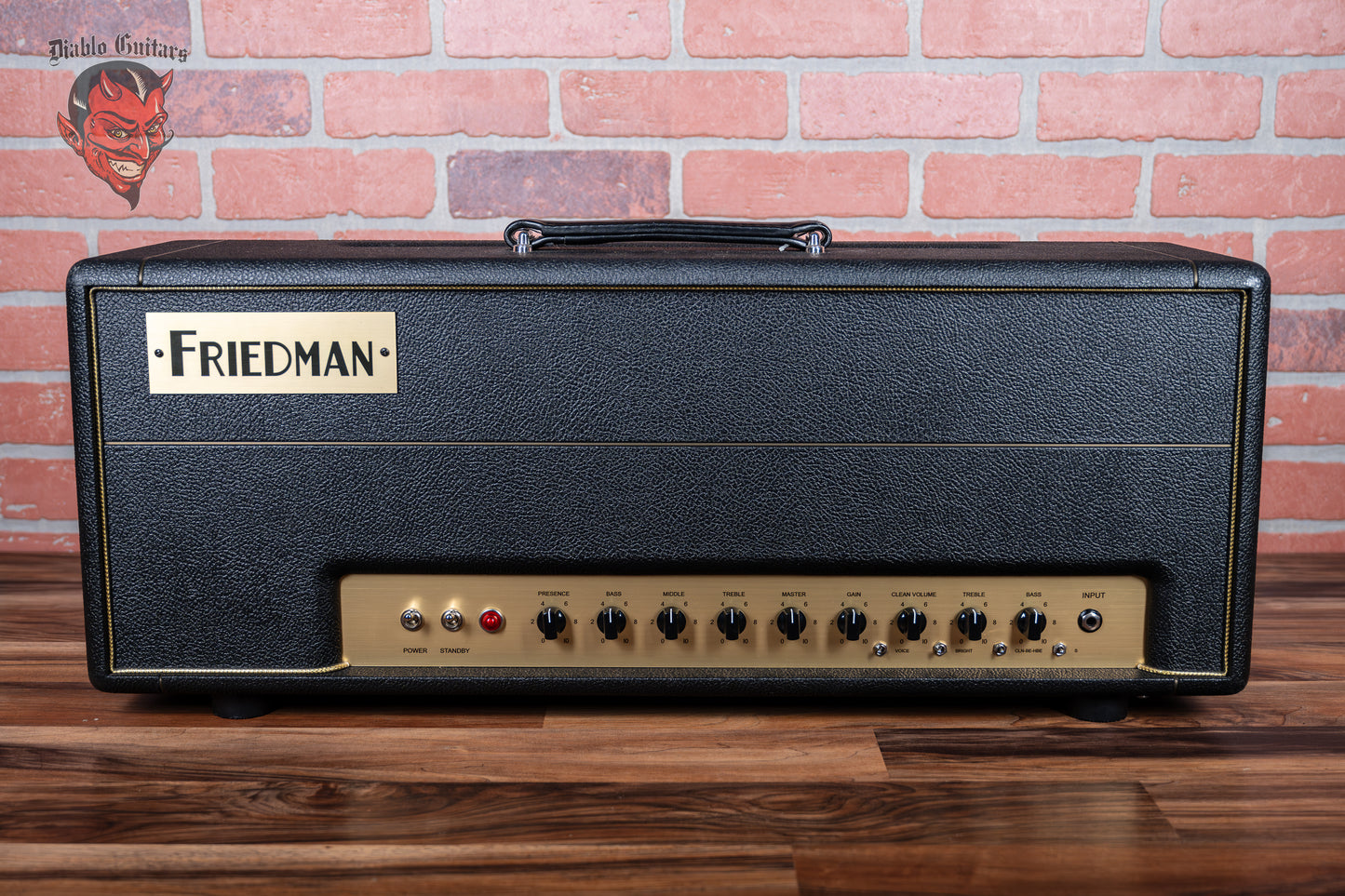 Friedman BE-100 Brown Eye 2-Channel 100-Watt Amp Head 2012 Black