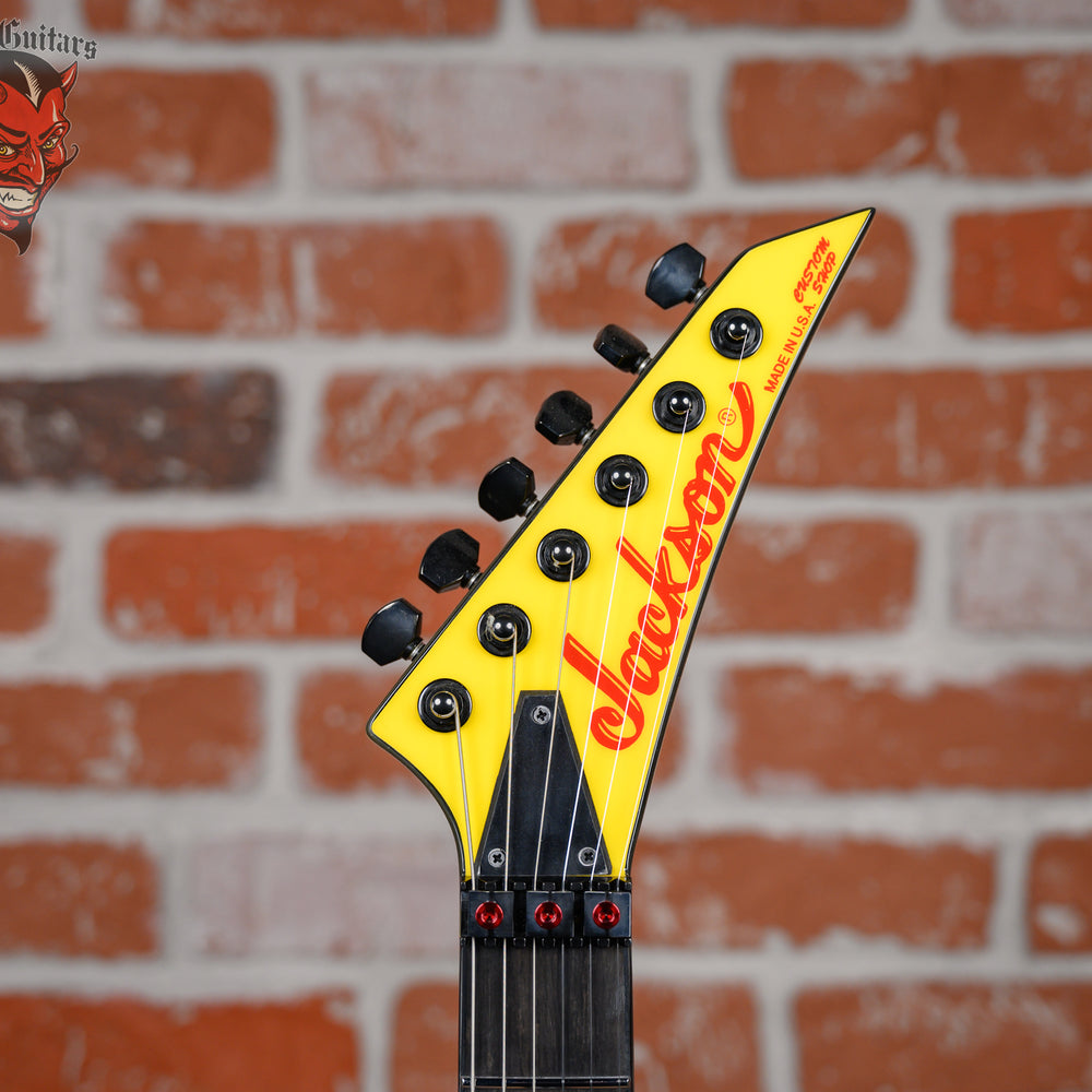 
                      
                        Jackson USA Custom Shop RR 2H FRU Rhoads Graffiti Yellow 2025 w/OHSC
                      
                    