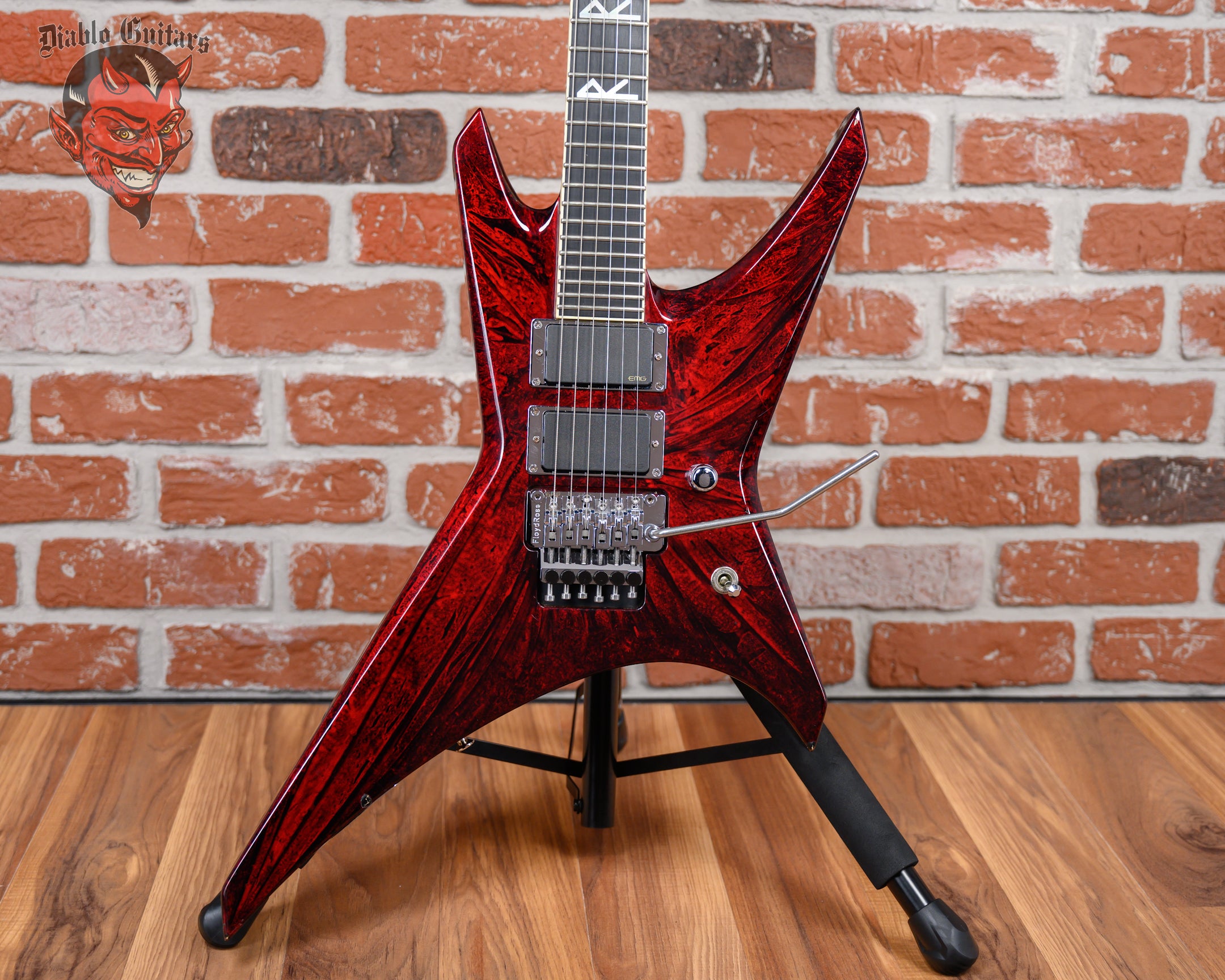 Jackson USA Custom Shop Warrior 27 Fret Built For Oli Herbert