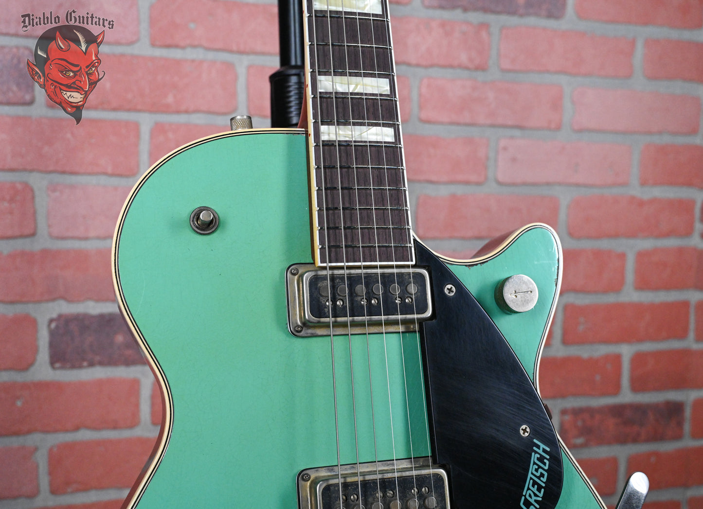 Gretsch USA Custom Shop G6128-55 ‘55 Duo Jet Master Built by Gonzalo Madrigal Surf Green Heavy Relic 2024 w/OHSC