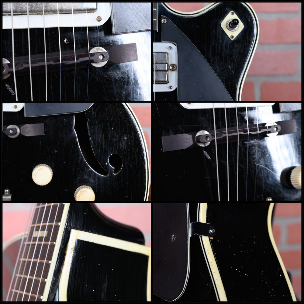 
                      
                        Silvertone Espanada H64 Black 1957 w/OHSC
                      
                    