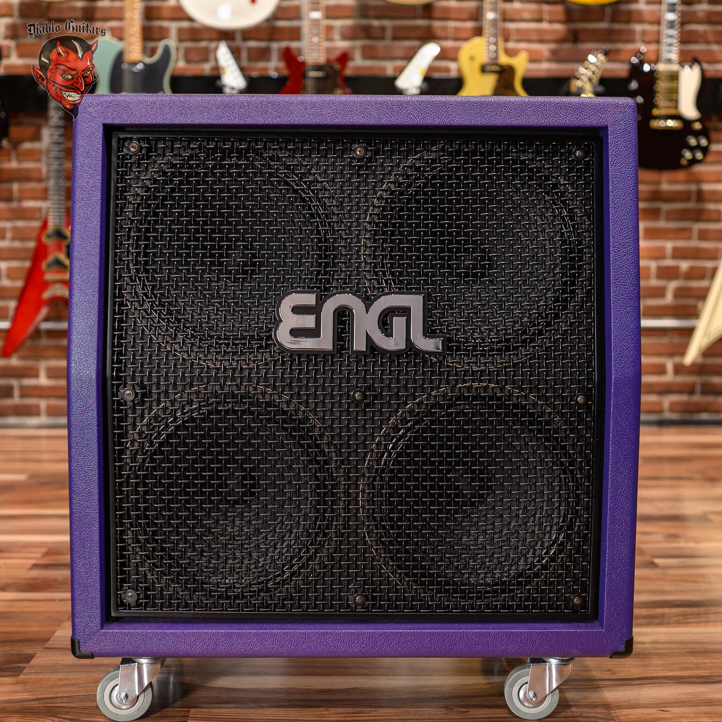 ENGL Custom Shop E412VSB Slanted Cabinet Purple Bronco