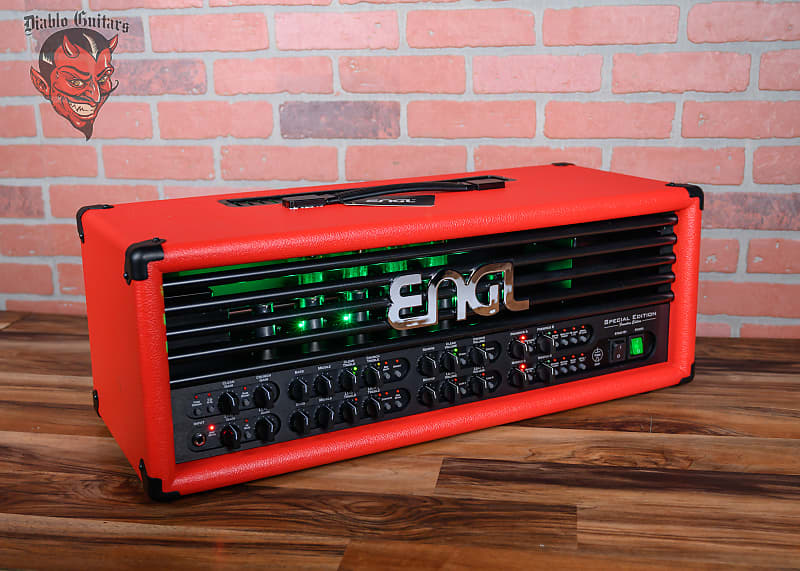 Engl Custom Shop Special Edition Founders Edition E670FE 5-Channel 100-watt all Tube Head with EL34 Tubes Red Bronco