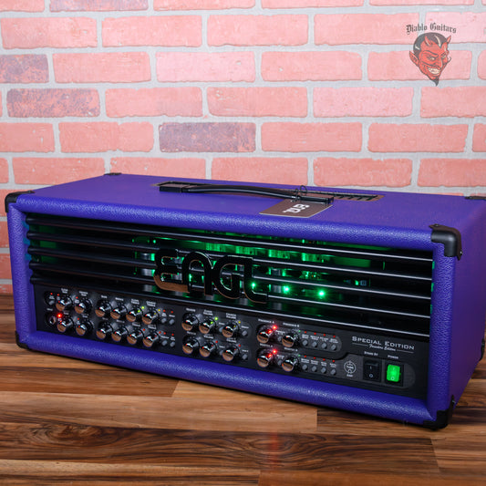 Engl Custom Shop Special Edition Founders Edition E670FE 5-Channel 100-Watt Guitar Amp Head 6L6 Tubes Purple Bronco