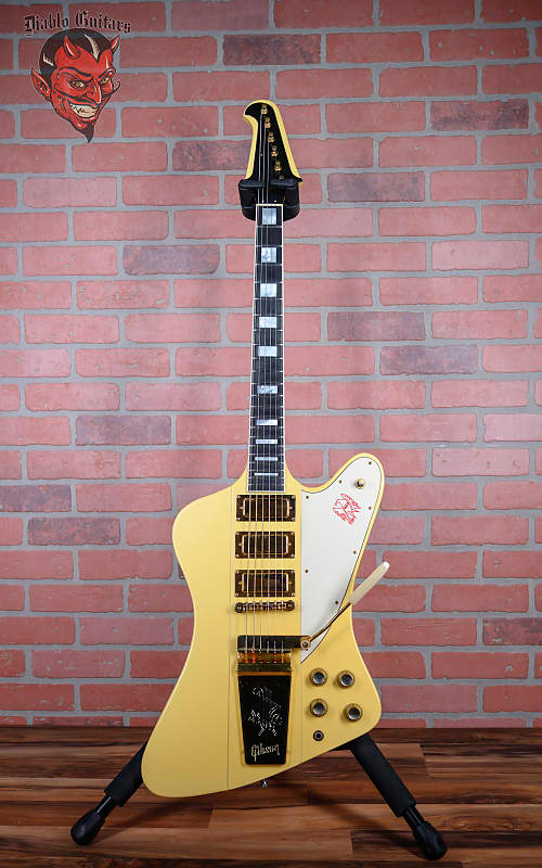 
                      
                        Gibson Custom Shop Original Firebird VII Owned By Robbin Crosby Classic White 1985 w/OHSC
                      
                    