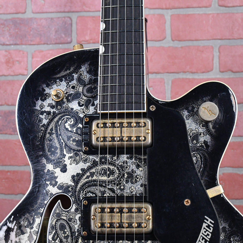 
                      
                        Gretsch USA Custom Shop G6659-CST Master Built By Gonzalo Madrigal Black Paisley Heavy Relic 2024 w/OHSC
                      
                    