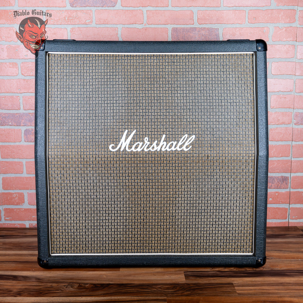 Marshall 1960A 4x12" Angled Cabinet 1979 Black w/ Checkerboard Grill