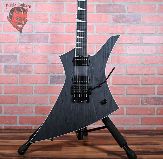 Jackson USA Custom Shop Series Jeff Loomis Signature Kelly Satin Black 2022 w/OHSC (Upgrades)