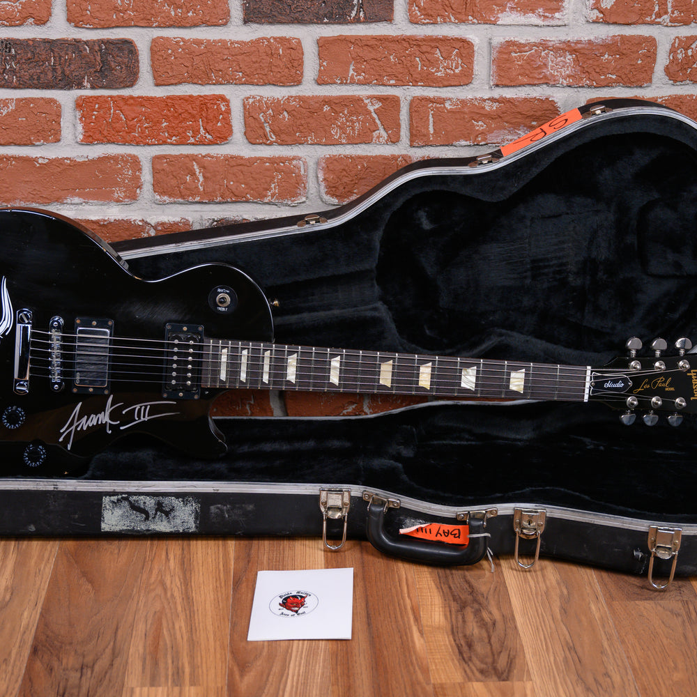 Gibson Les Paul Studio Ebony (Owned/Signed by Frank Novinec of Hatebreed) 2010 w/Hard Shell Case
