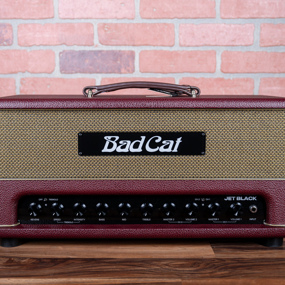 
                      
                        Bad Cat Custom Jet Black 2-Channel 38-Watt Amp Head 2024 - Chianti Bronco
                      
                    