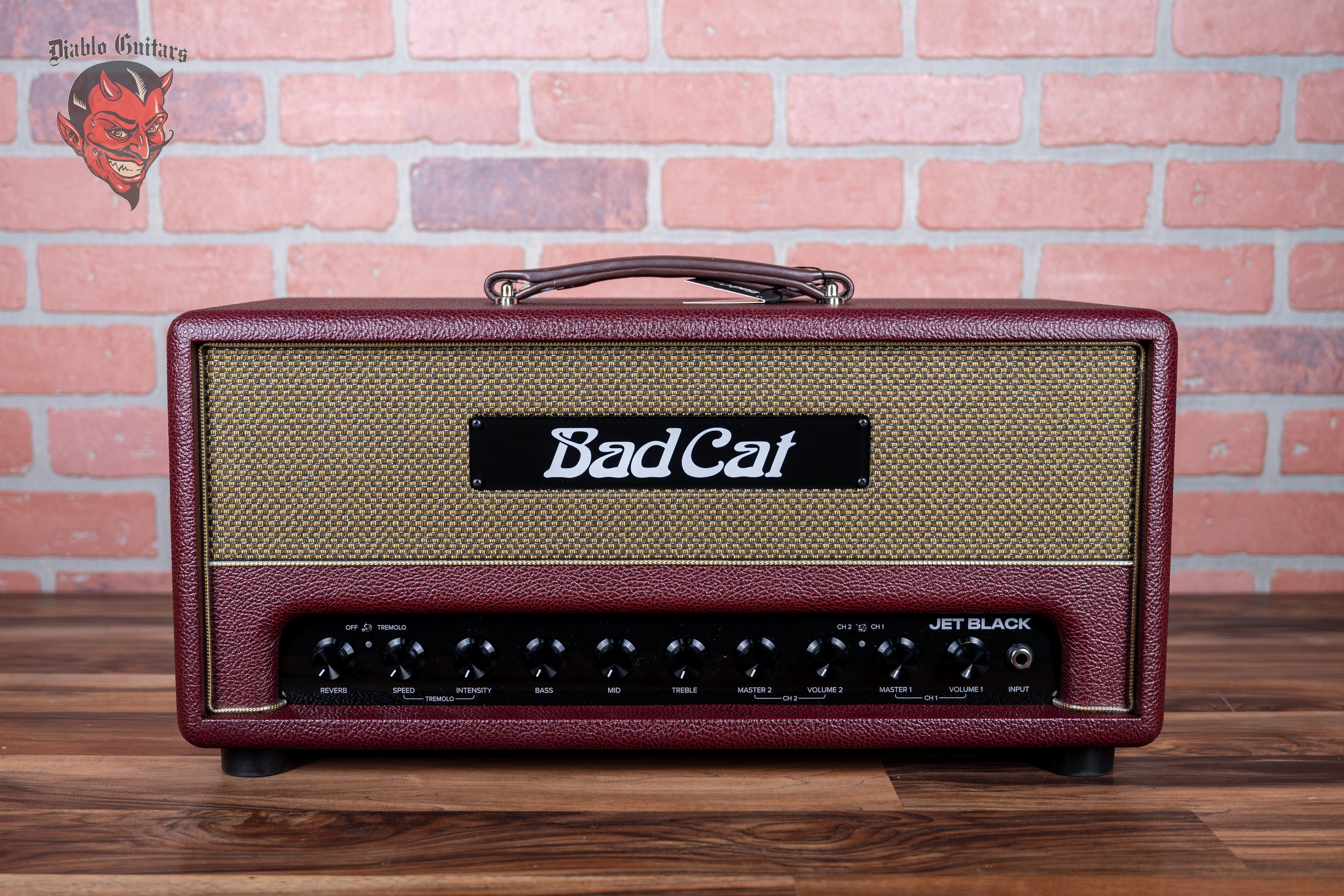 Bad Cat Custom Jet Black 2-Channel 38-Watt Amp Head 2024 - Chianti Bronco