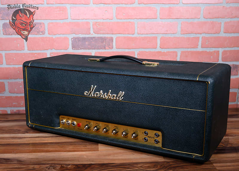 
                      
                        Marshall Major 200Watt Tube Amplifier Head Black Tolex 1970
                      
                    