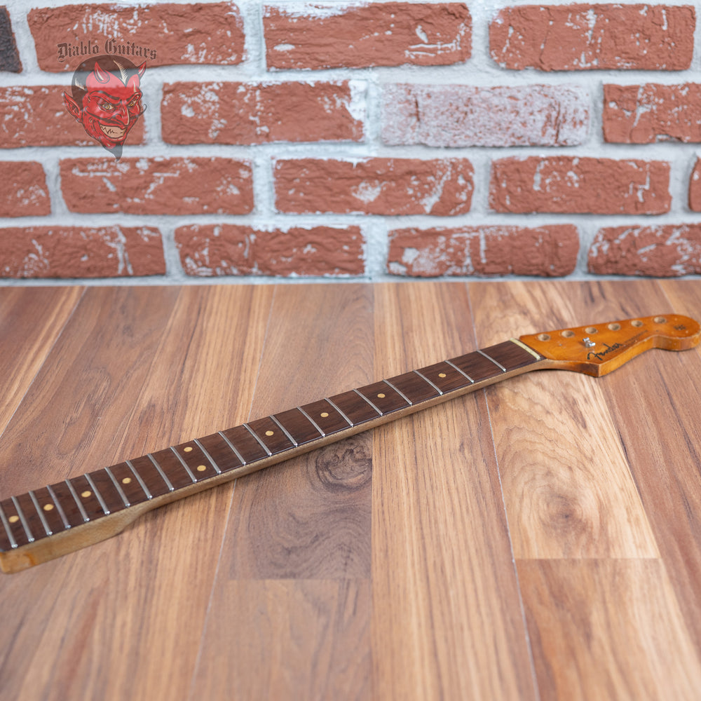 
                      
                        Fender Stratocaster Slab Board Brazilian Rosewood Pre-CBS Neck Vintage 1961 - Original
                      
                    