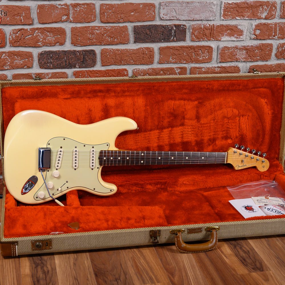 Fender American Vintage Hot Rod ‘62 Stratocaster Olympic White 2007 w/Hardshell Case