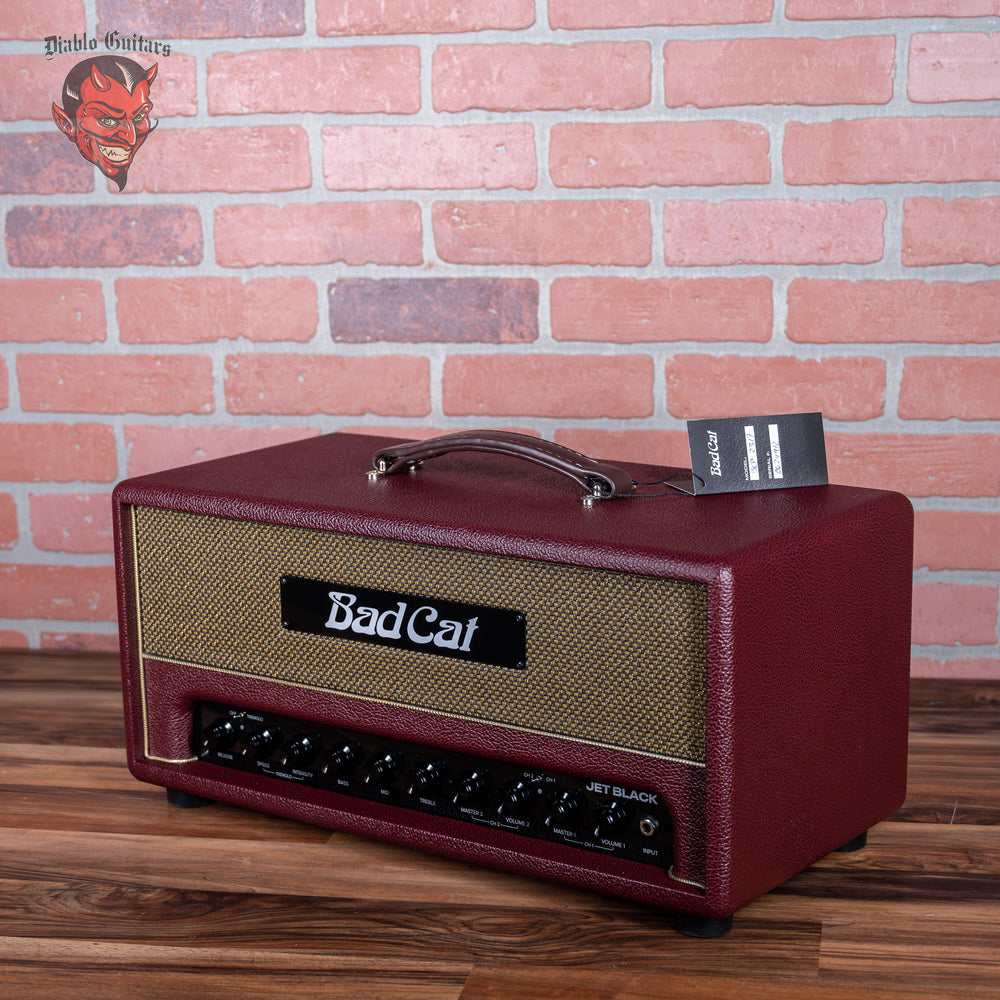 Bad Cat Custom Jet Black 2-Channel 38-Watt Amp Head 2024 - Chianti Bronco