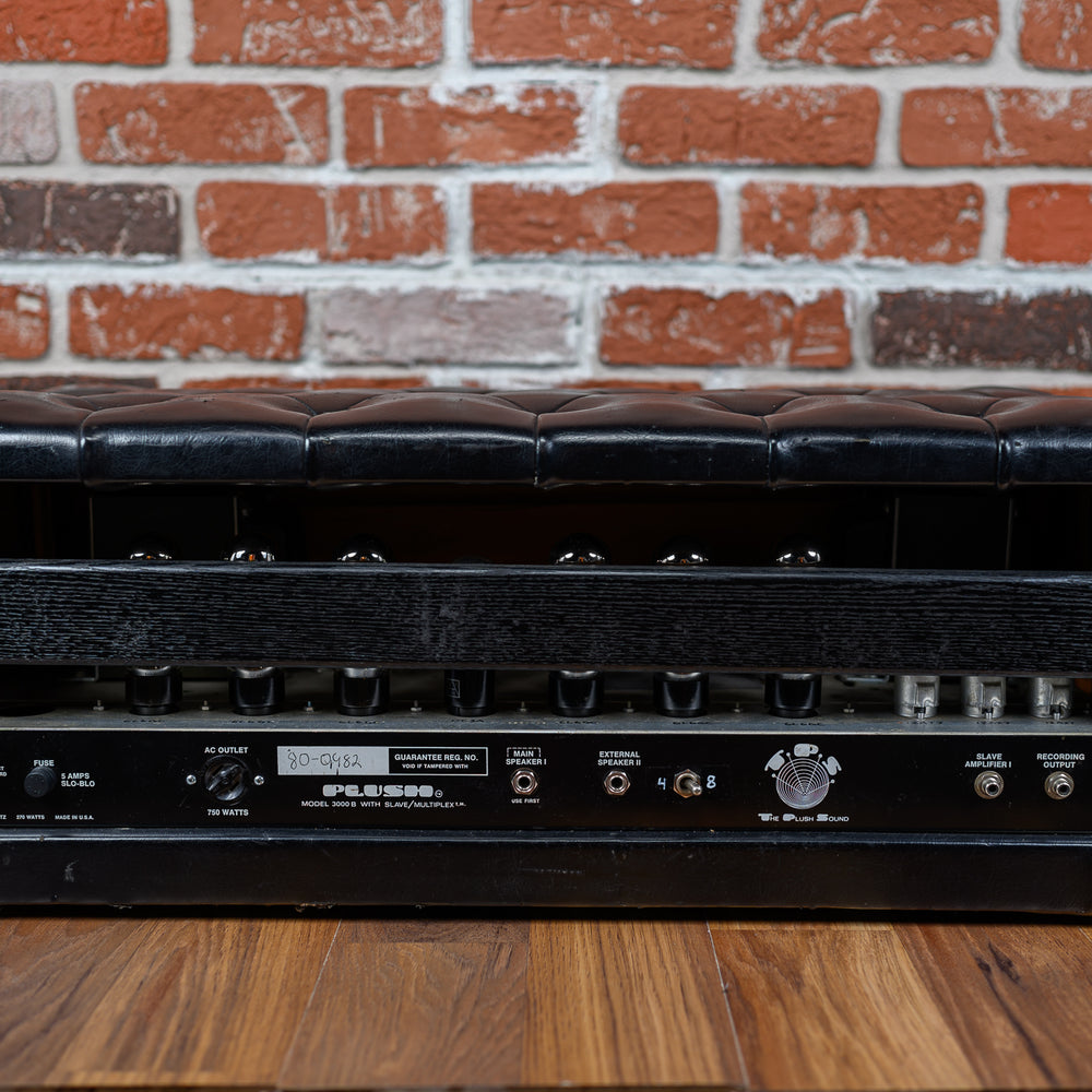 
                      
                        Plush 3000B Guitar / Bass Head 1970's Black
                      
                    