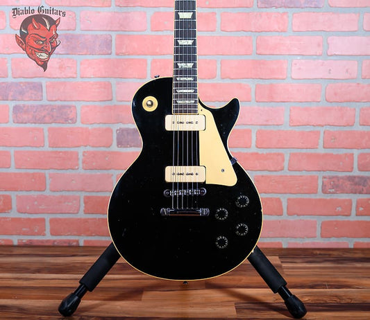 Gibson Les Paul Deluxe Pro Ebony 1977 w/Gator Hardshell Case