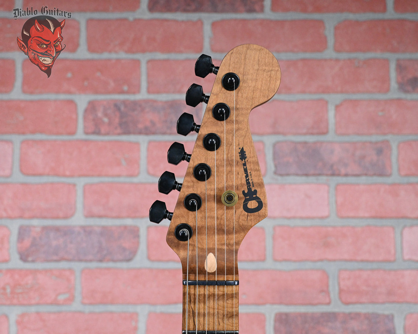 Charvel USA Custom Shop Special Edition San Dimas HS CT QMT Roasted Quilt Maple Top Chlorine Burst 2024 w/OHSC