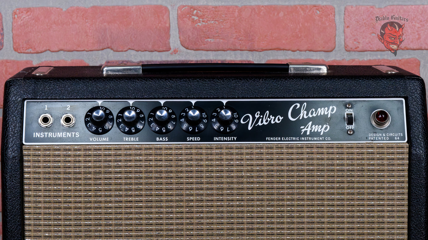 Fender Black Panel Vibro Champ 6-Watt 1x8" Combo 1964